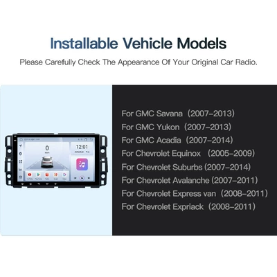 DVD Navigation: Acadia Android Car Large-Screen