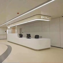 杜邦可丽耐人造石亚克力石材加工异形台吧台台面背景墙