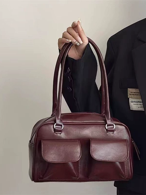 Подкладная сумка, вместительная плечовая сумка, сумка-мессенджер с одной лямкой в стиле ретро