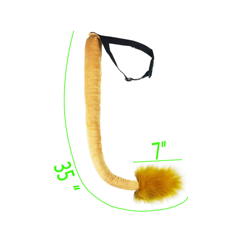 Halloween Déier Oueren kreativ Requisiten Zoo Léiw Oueren Kappband Kappschmuck_voghion.com