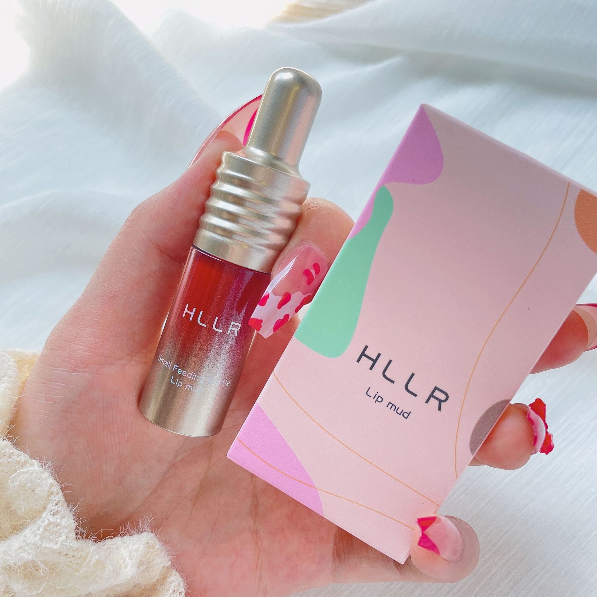 Live Internet Red Small Brown Bottle Lip Glaze Matte Fog Velvet Smooth Lip Mud White Makeup Student Lip Glaze Wholesale