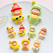 卡通树脂diy饰品小配件手机壳奶油胶手工贴片材料钥匙扣包挂件