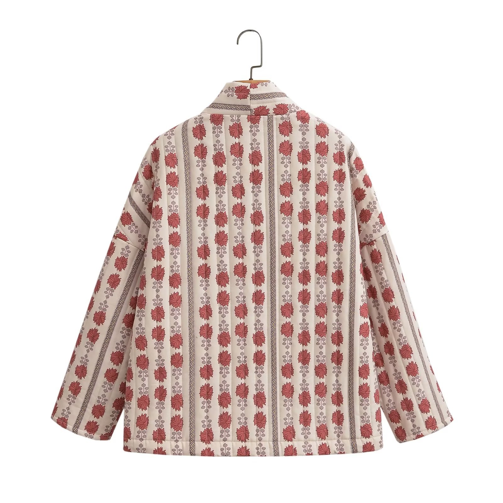 Ethnic Quilted Cotton Printed Cotton Jacket Cotton Jersey