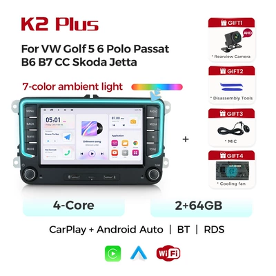 Suitable for Volkswagen 7" Vw DVD Navigation - k101-7-inch-4-core-264wifi-version