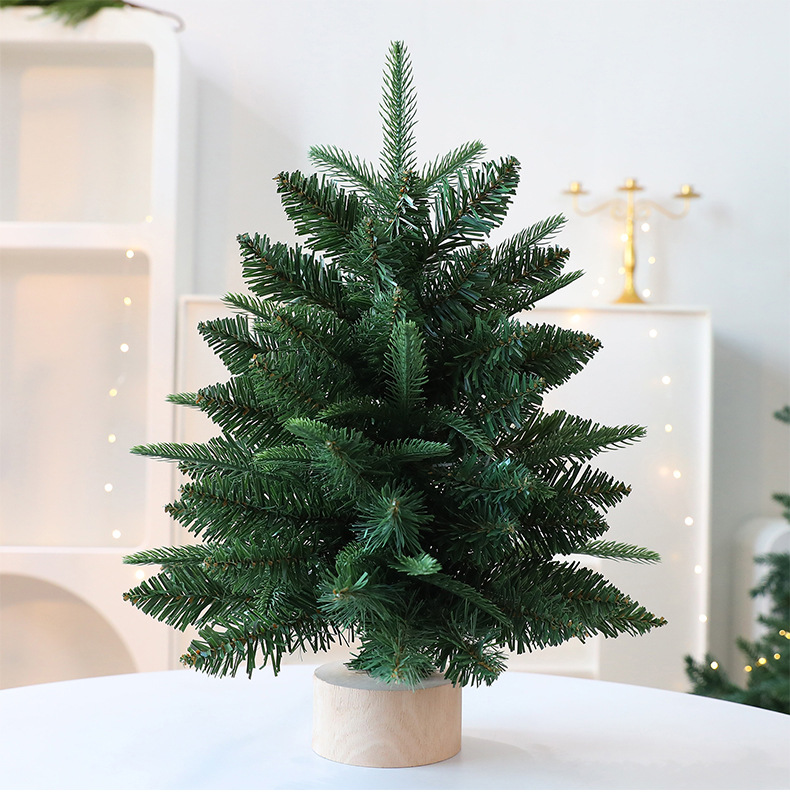 Christmas Tree Ornament Desktop Pe Pvc Tree For Home Decoration_voghion.com