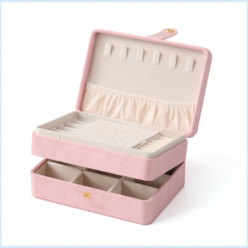 벨벳 더블 레이어 핑크