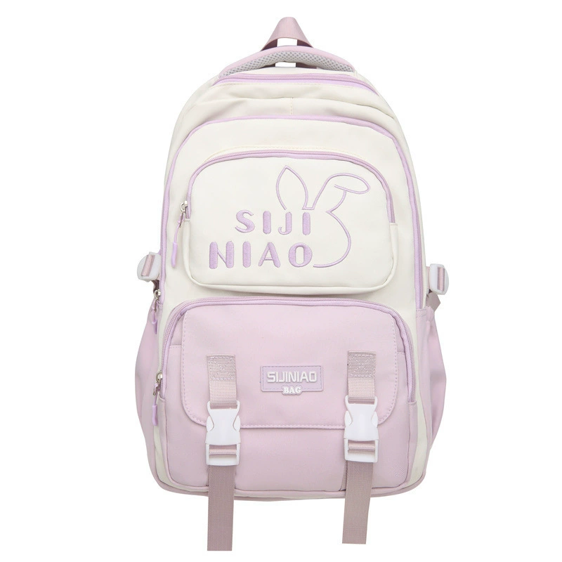 Fashionable trend capacious high quality universal backpack for leisure for men and women, city style