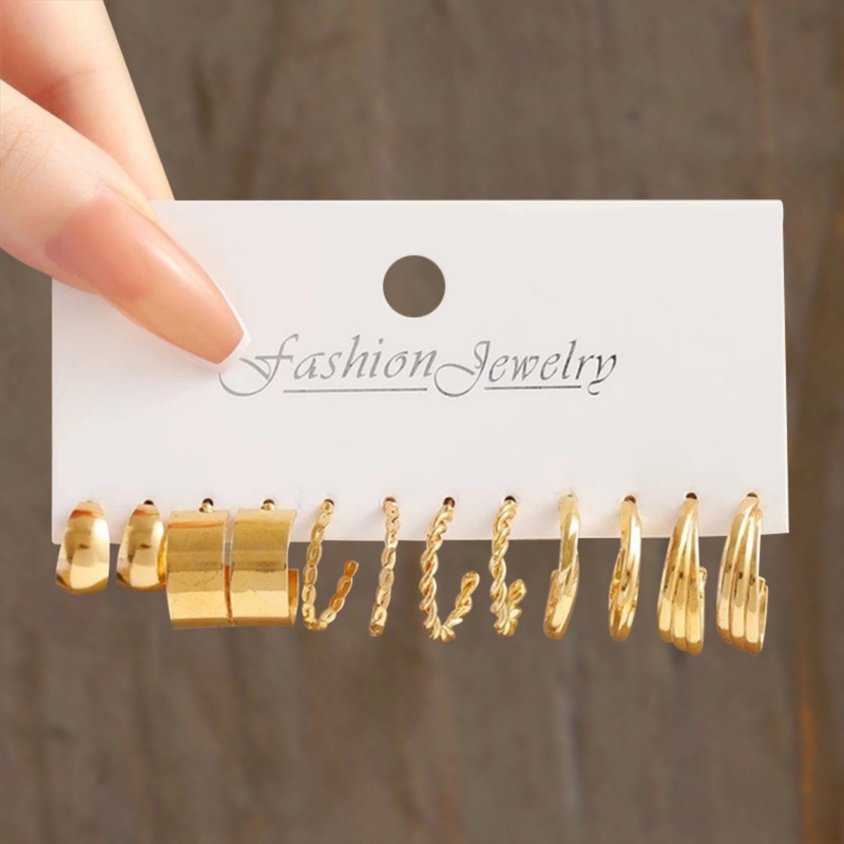 Earrings Classification Geometric Plastic Zinc Alloy Hoop Earrings For Women's Holiday Daily