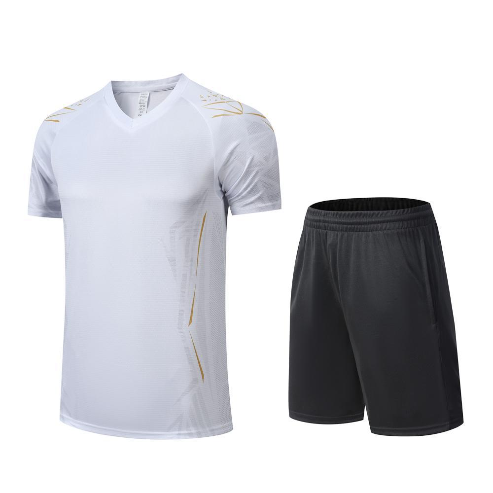 New Badminton Uniforms for Adults and Children, Men's Competition Uniforms, Quick-Drying Breathable Women's Tops, Sports Short-Sleeved Jerseys, Customized