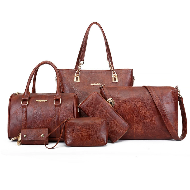 One-Shoulder Bag Set, Retro European Style, Multi-Piece Shoulder Bags, 33×30×13 cm