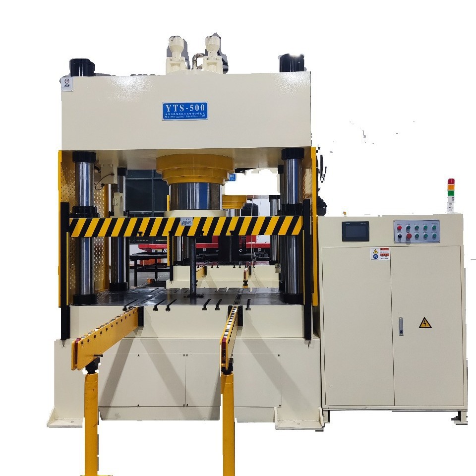 100吨三梁四柱液压机价格伺服油压机支持定制高效智能耐用