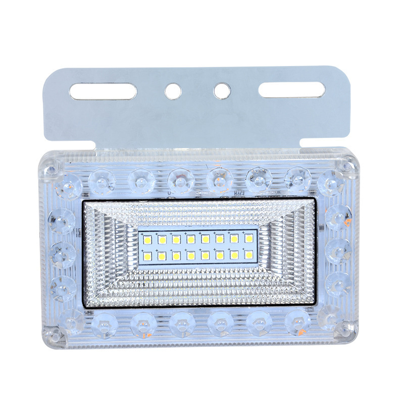 Manufacturers supply large truck side lights 24v reversing flash two-in-one super bright warning lights waterproof car led side lights