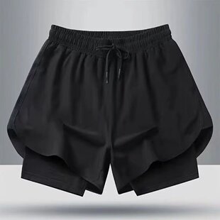 Summer Sports Shorts Men's Quick-drying Fitness Marathon Running Training Track and Field Basketball Casual Sports Shorts