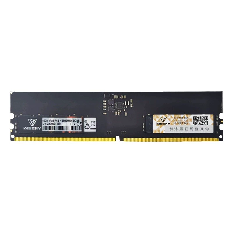 Память для настольного компьютера (Vaseky) DDR5, 32ГБ 288-пинов, 4800–6400 МТ/с, черная печатная плата