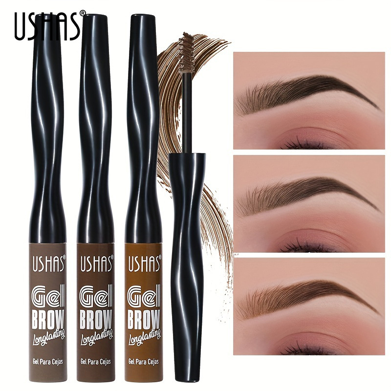 USHAS punto transfronterizo venta caliente Amazon impermeable no se desvanecerá estampado permanente ceja tintura líquida estereoscópica natural E