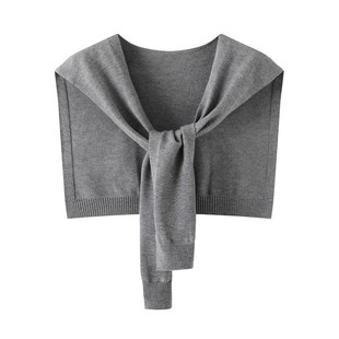 Korean style shawl with high-end 2025 new neck protection thin knitted women's sun protection versatile scarf summer hive