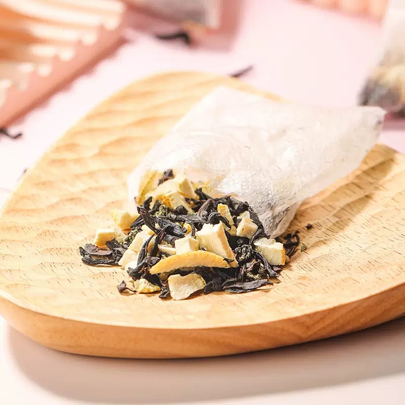Lemon Black Tea Pyramid Bags Cold Brew Tea 45g Refreshing Summer Iced Fruit Tea overview