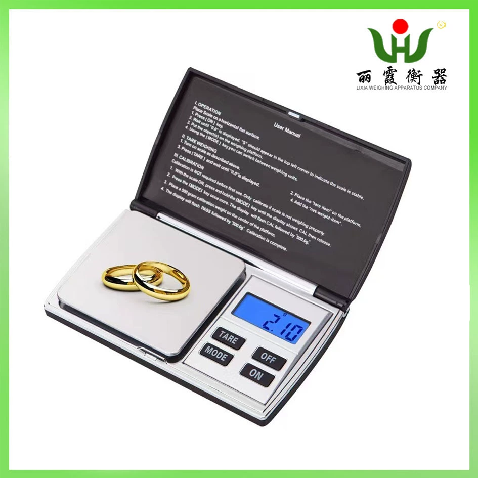 Раскладушки электронные ювелирные весы прецизионные десятичной зазорной карманные золотые весы 100 г/200 г малый грамм весом 0,1 электронные весы