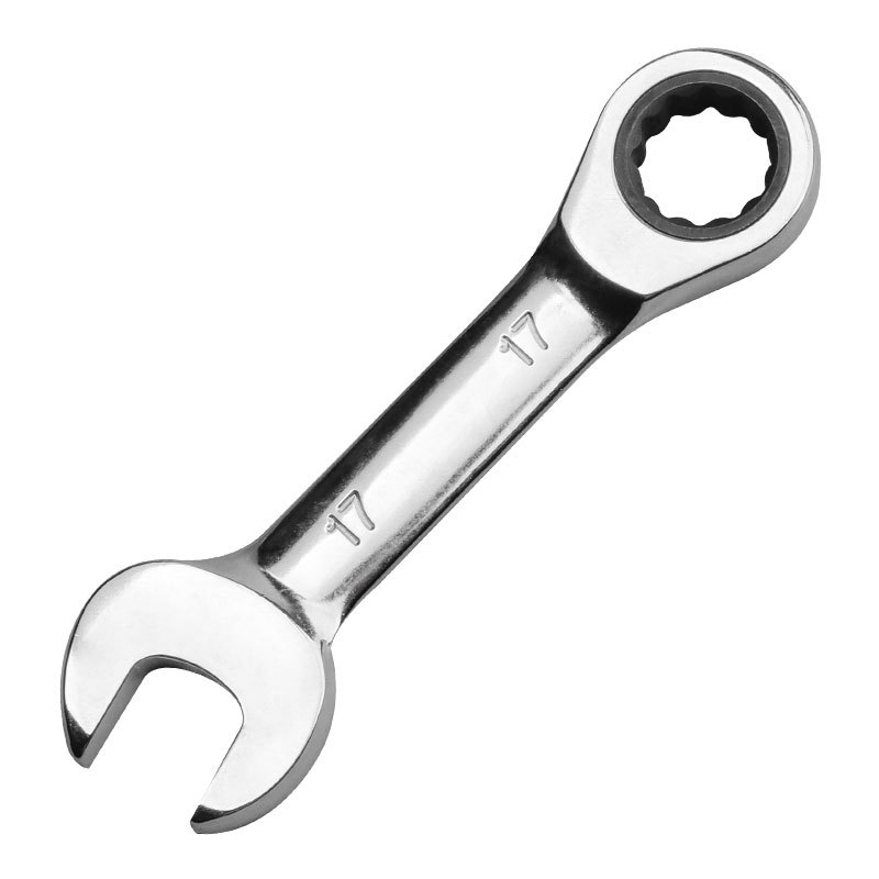 Fábrica al por mayor de mano corta industrial 72 dientes CR-V acero de aluminio para espacio estrecho especial