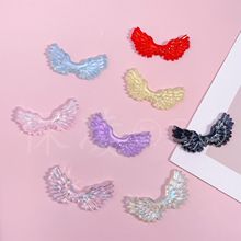 梦幻炫彩人鱼姬翅膀童趣手工贴片 DIY创意奶油胶手机壳冰箱贴材料