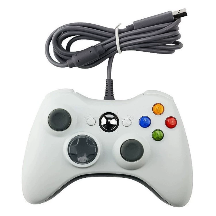 Проводной универсальный контроллер XBOX360 для ноутбука/телевизора, без драйверов, USB-интерфейс, совместимость с P3/Android