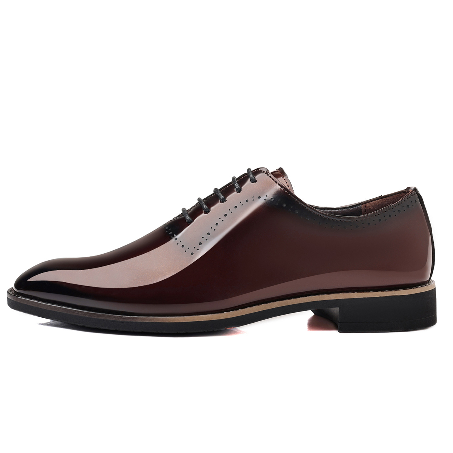 7903 Cross-border Men's New Autumn Shoes, Lace-up British Style Patent Leather Shoes (Yumei Ruijie Series)_vogvips.com