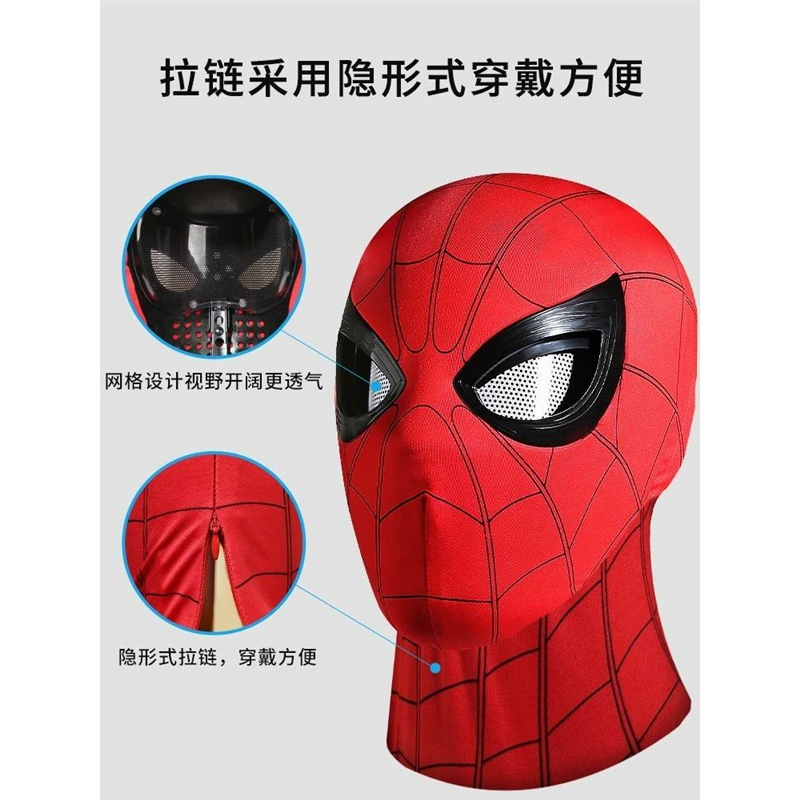 Funny hat, electric movable mask, toy, Spiderman