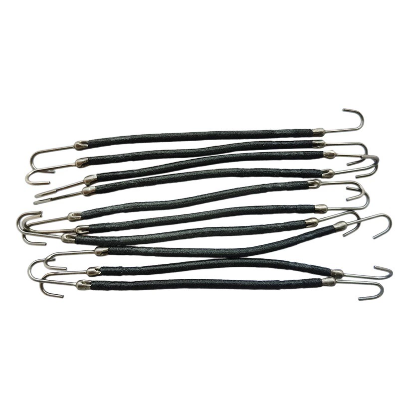 Специальная резинка для волос для латиноамериканских танцев с двойными крючками, профессиональная укладка для бальных танцев, эластичная резинка для волос с крючками.