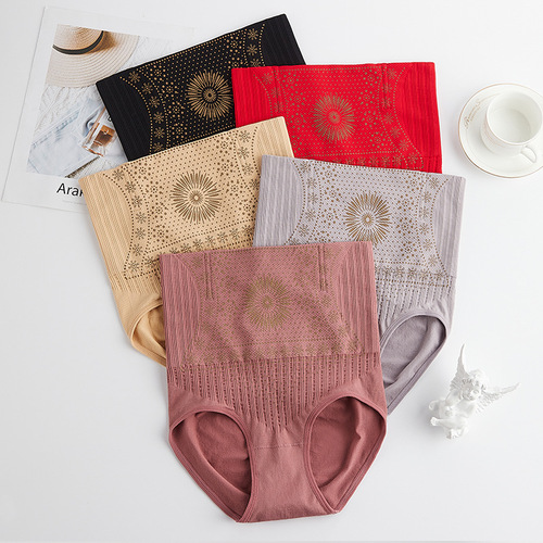 Body Shaping Inner Thigh Control High-Waist Lift Buttock Slimming Bodysuit Body Shaping Waist Cincher Postpartum Abdominal Support Underwear