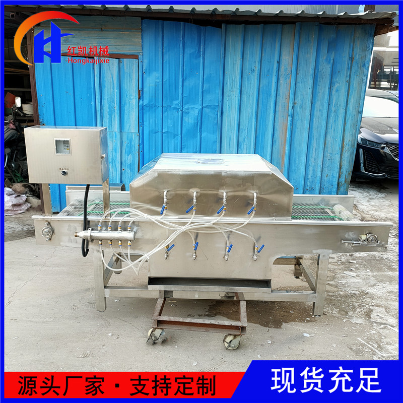 小龙虾包装箱消毒机设备 冷鲜肉包装箱消毒机 水果箱子消毒机