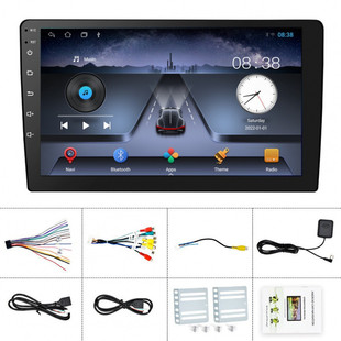 D2F 9inch Car Navigation Player Car Central Control Carplay Versatile Universal Machine Ts7 Android Large Screen Navigation