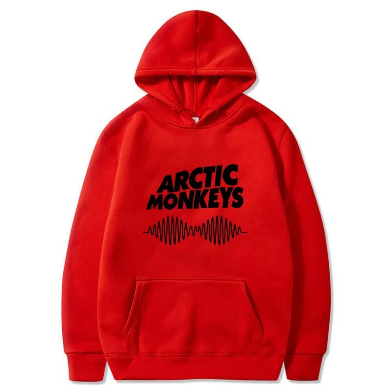 Otoño hombres y mujeres moda suéter rock ártico mono estampado suéter hip-hop abrigo de mujer rapero pelo