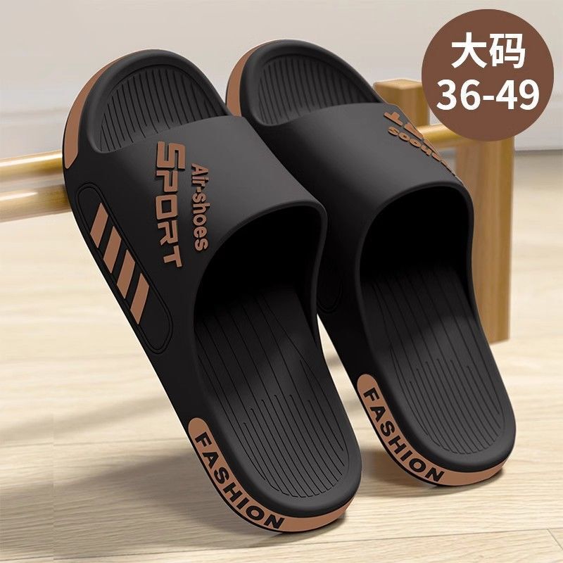 Men's Slippers 2025 New Summer Outdoor Non-Slip Anti-Odor Indoor Home Bathroom Large Size Sports Sandals for Men Men's Slippers 2025 New Summer Outdoor Non-Slip Anti-Odor Indoor Home Bathroom Large Size Sports Sandals for Men