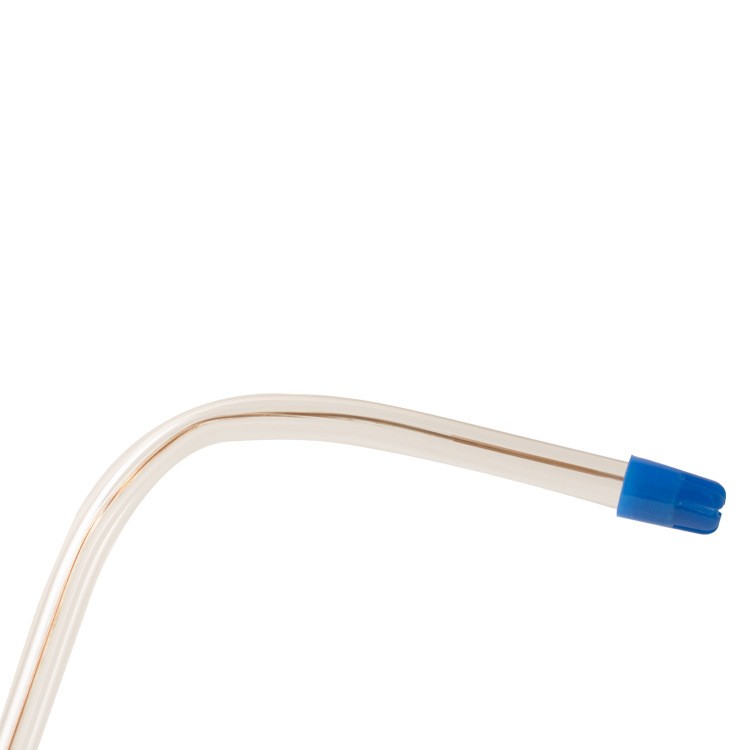 Tubo de saliva desechable dental al por mayor que forma el tiempo largo anti-rebote 100 piezas de paja oral débil