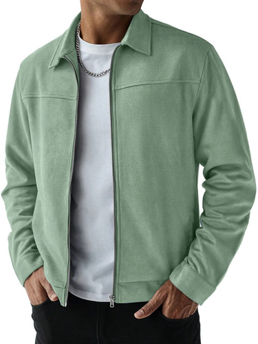 2025 Amazon Independent Store Autumn/Winter New Men's Fashion Faux Fur Casual Matchable Long Sleeve Jacket Men's Jacket
