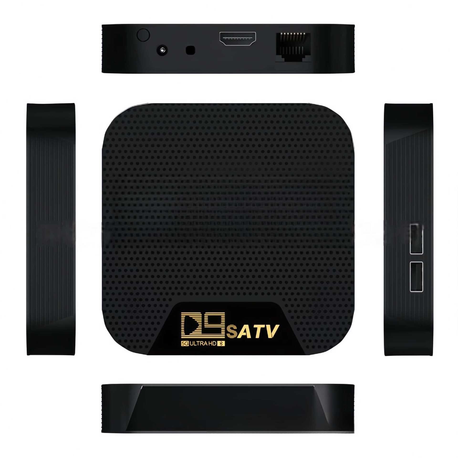 D9Satv Bluetooth Voice Remote Control 5Gwifi Network Set-Top Box Tv Set-Top Box Tvbox Tv Box
