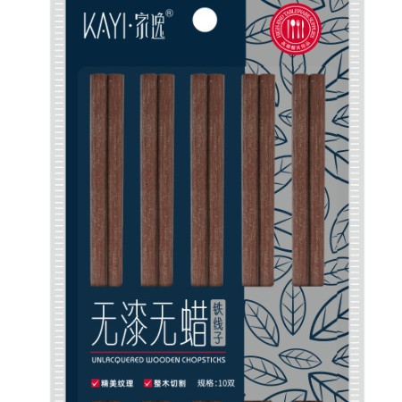 0708 도색되지 않은 철선 나무젓가락 (10쌍)