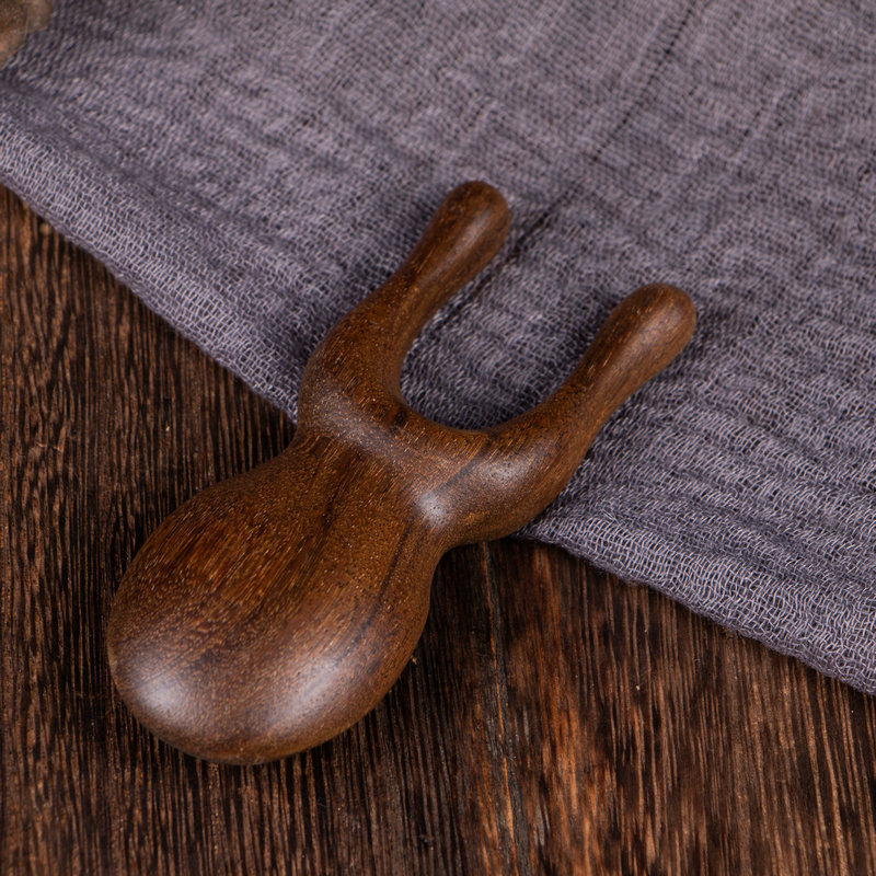 Peine de masaje multifuncional Peine de sándalo verde Peine de disco facial de ojos Peine de masaje de cuero cabelludo de cinco dientes Peine de meridiano de sándalo