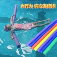 Плавучие прутки для детей epe плавучая вода плавающая тренировка для предотвращения утопления сплошная пена цветная губка плавательная палка оптом