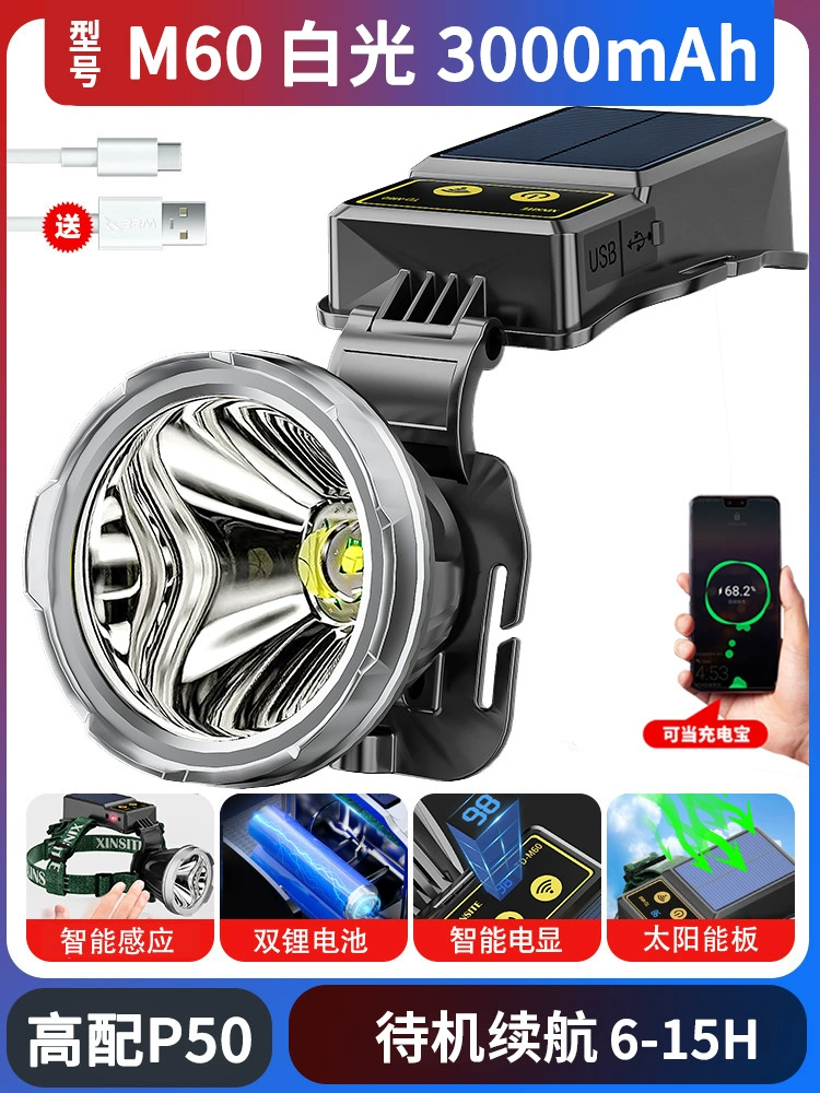 Work lantern solar-powered, travel lights, (Cross-border trading), high power