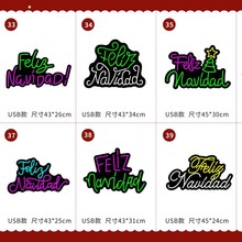 跨境新款亚克力霓虹灯派对卧室挂件灯彩色动态手持灯