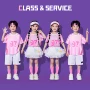 儿童啦啦队团体小学生演出服
