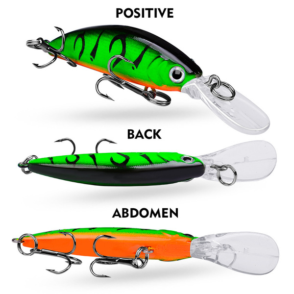 Shenshui Mino 5.5g/7CM -mounted baicu bait remote investment Luya…