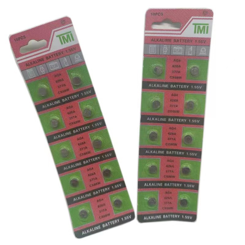 AG4 纽扣电池石英手表电子377 SR62独立包装电池手表电子电池现货