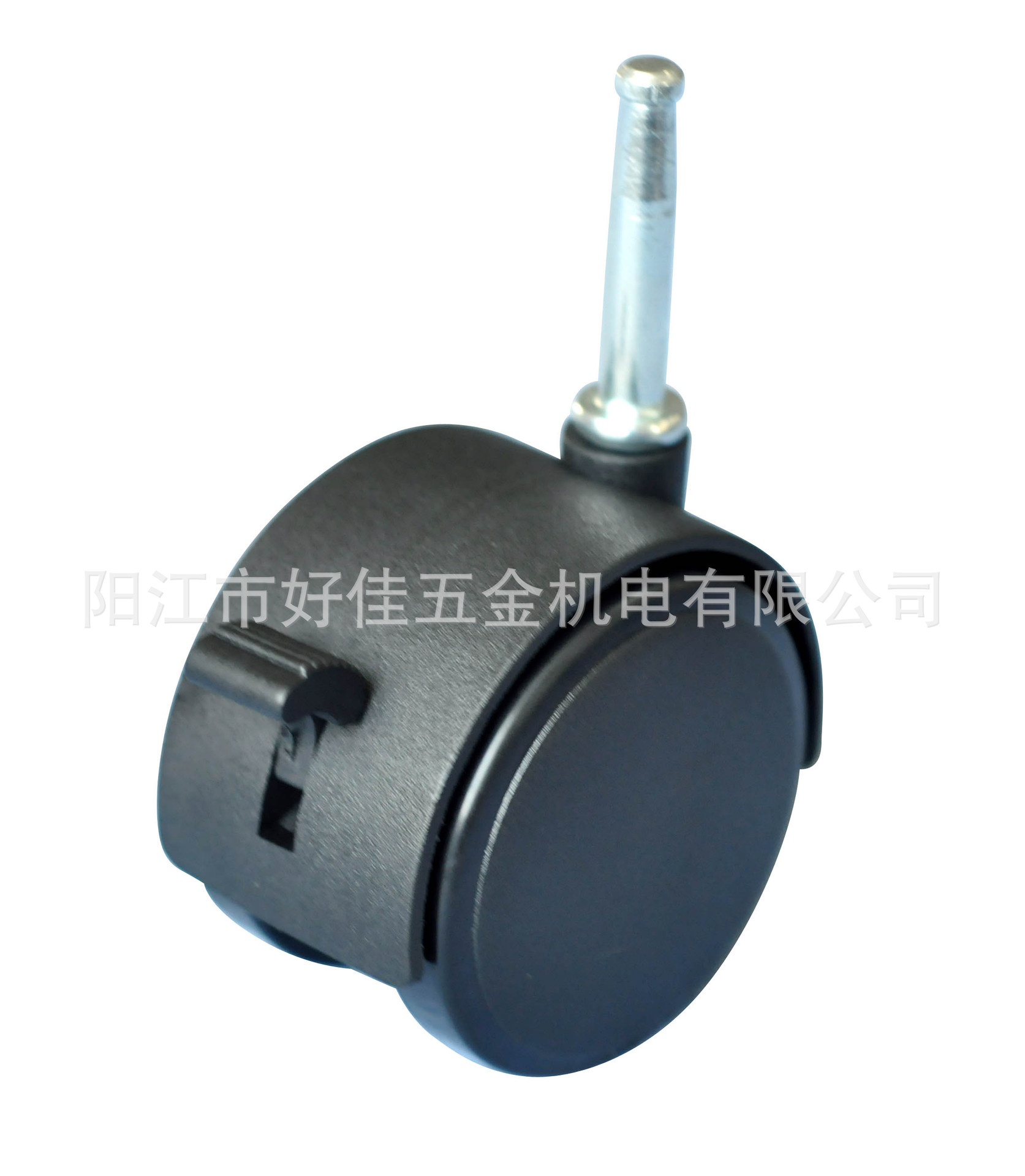 源头工厂直供60mm插杆刹车尼龙烤炉脚轮货架家具脚轮