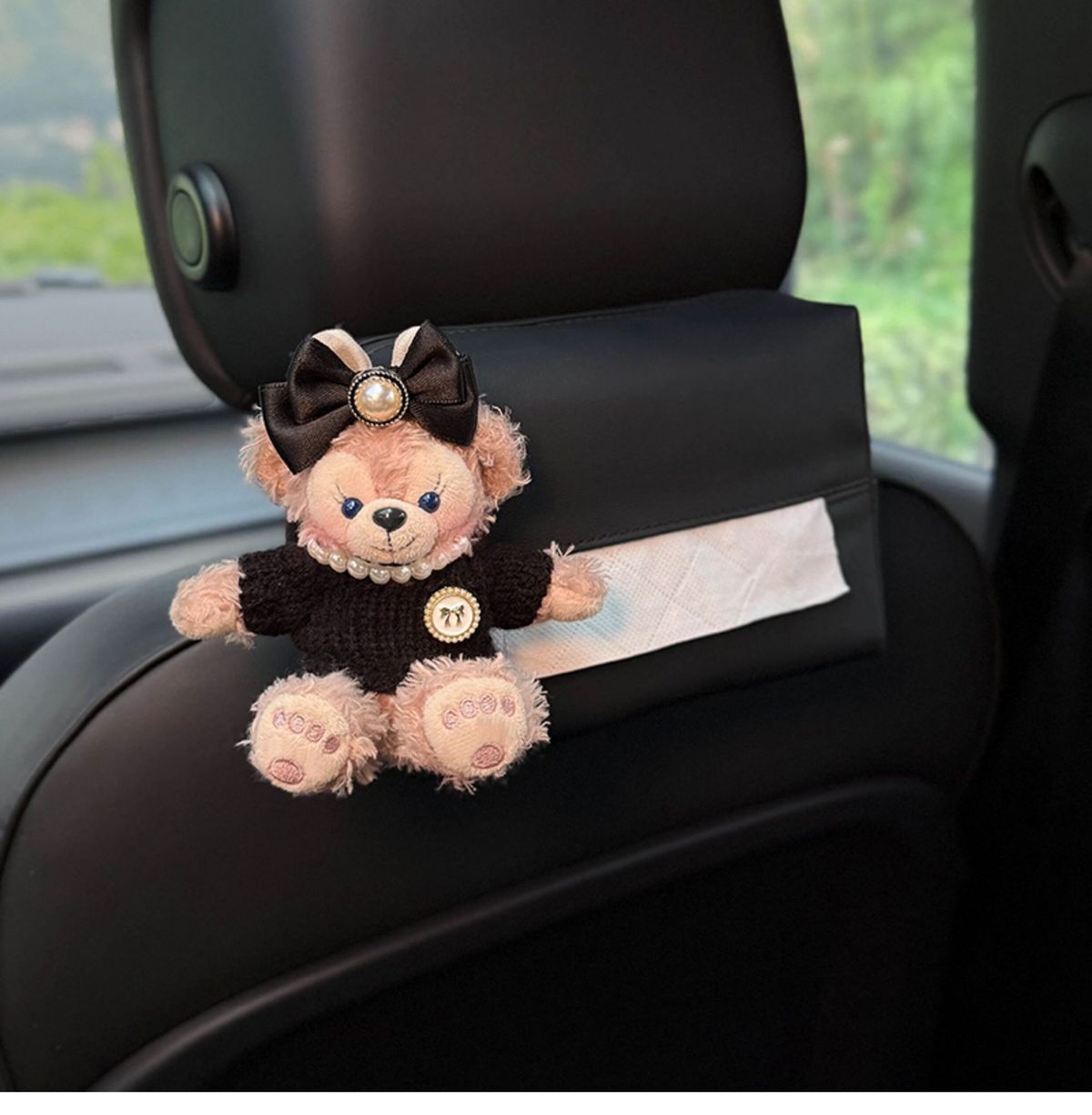 Shirley Rose Car Tissue Box 2026 New Model Car Backseat Headrest Hanging High-End Hanging Bag for Women