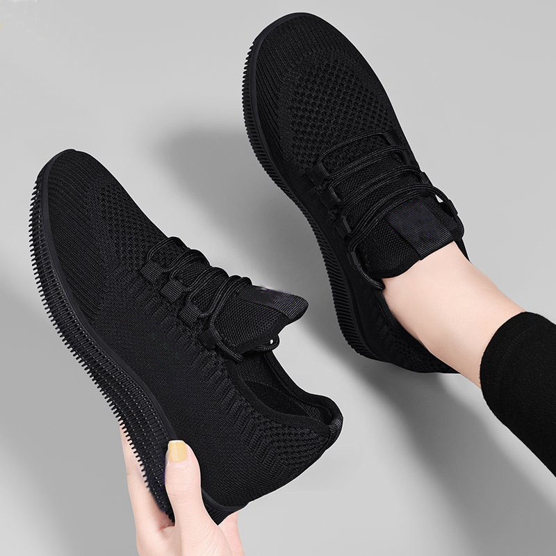 2026 New Style Soft-Soled Black Work Shoes for Women, Old Beijing Cloth Shoes, Fitness, Dancing, Casual Running Sneakers