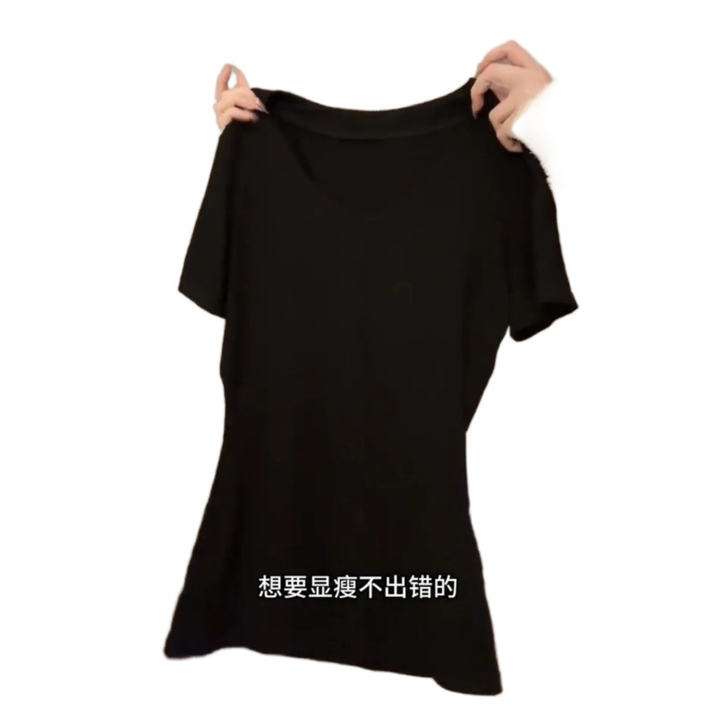 2024 년 여름 새로운 순수한 욕망 스파이스 걸스는 타이트한 허리 슬림 칼라 스커트 투피스 세트와 함께 한국 반팔 탑을 착용합니다.