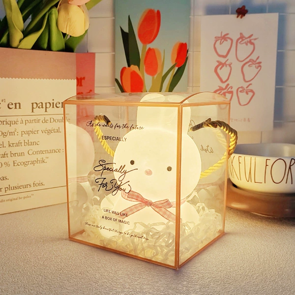 Cocoa Rabbit/Pink+square box/Rafieca