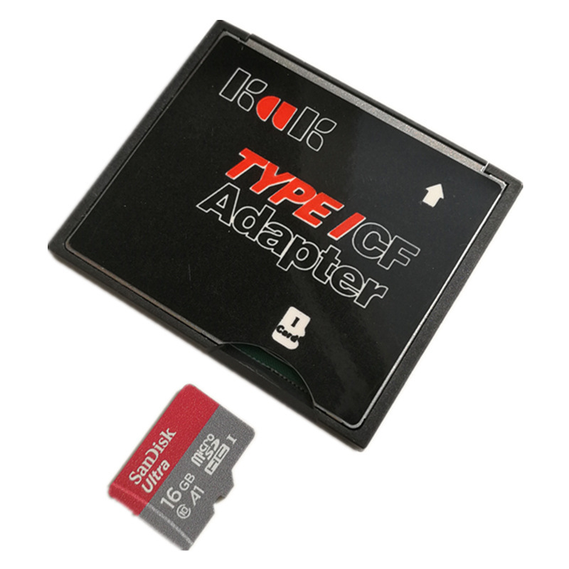 Nikon Microsd to Cf Card Adapter Supports 512Gb Cf Card Dual-Slot High-Speed Two-In-One External Connection